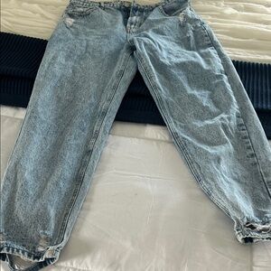 SHEIN Light Blue Denim Jeans